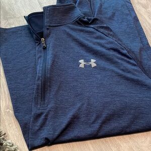 Under Armour Navy Quarter-Zip Pullover